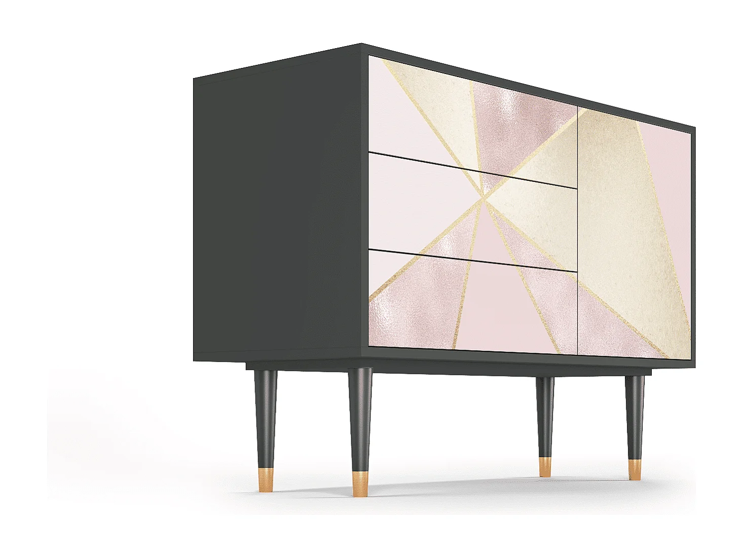 Aparador - 115х84х41 cm - S3 - Cosmopolitan Diva, Antracite