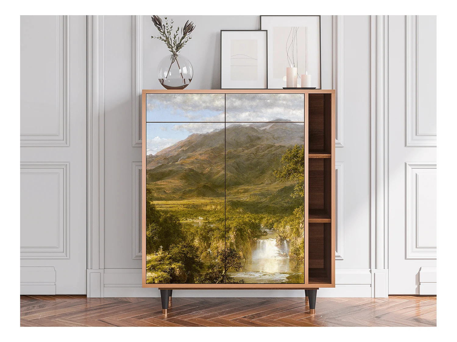 Buffet - 96х110х41 cm - BS6 - The Heart of the Andes , Noyer