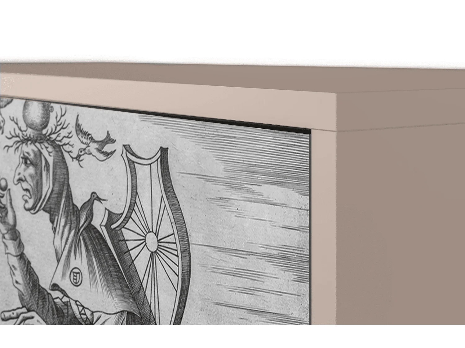 Kredens - 115х84х41 cm - S3 - Blau Schuyte, Latte