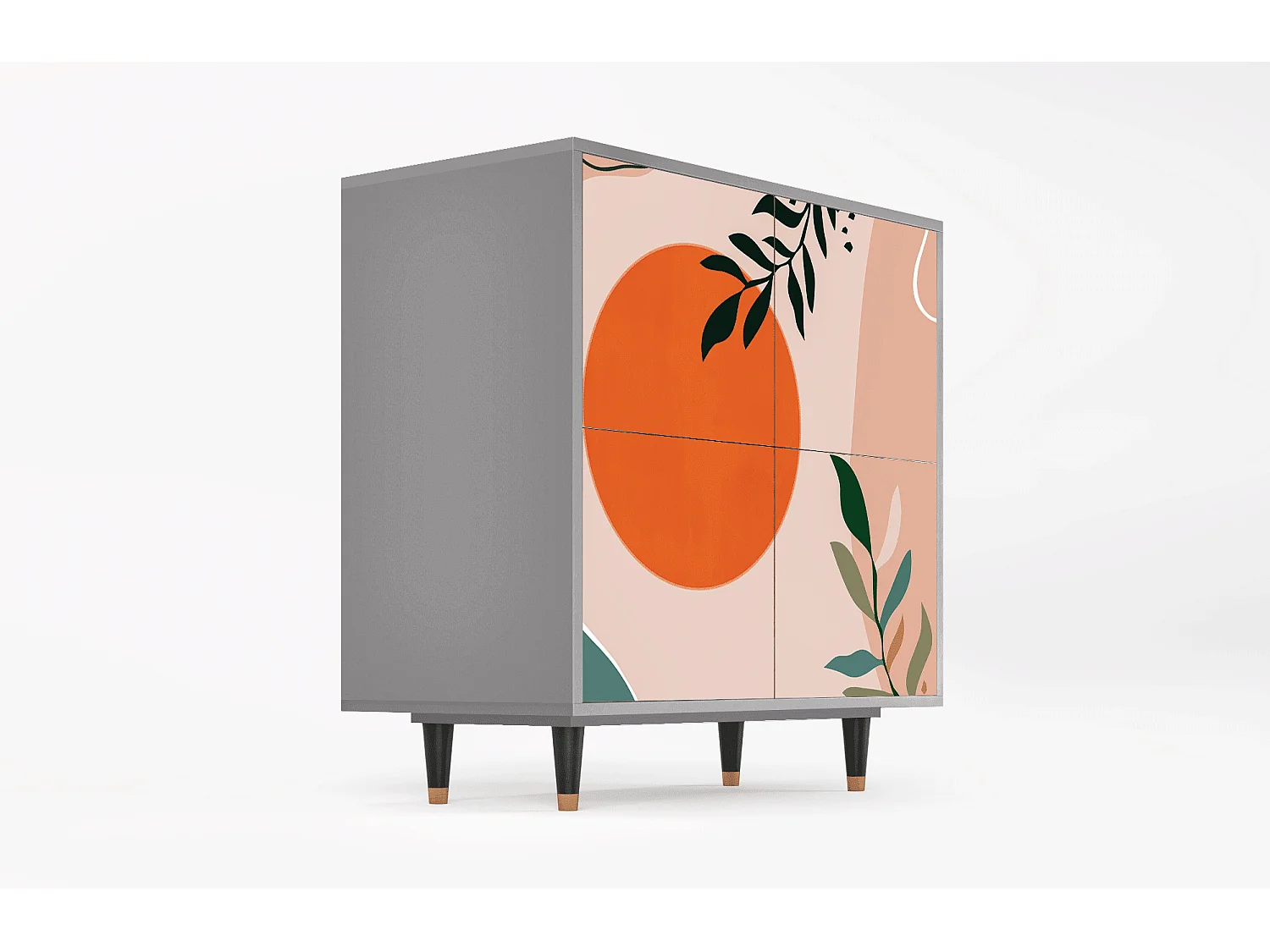 Credenza - 94x96x48 cm - BS3 - Artwork, Grigio