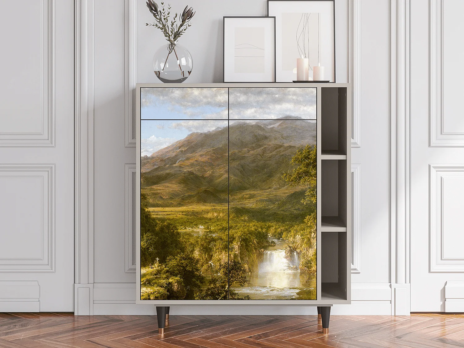 Aparador - 96х110х41 cm - BS6 - The Heart of the Andes , Areia