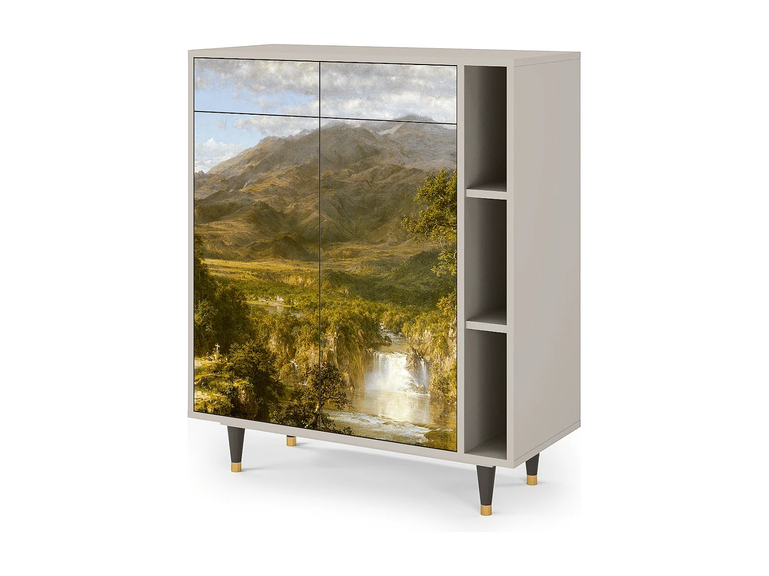 Aparador - 96х110х41 cm - BS6 - The Heart of the Andes , Areia