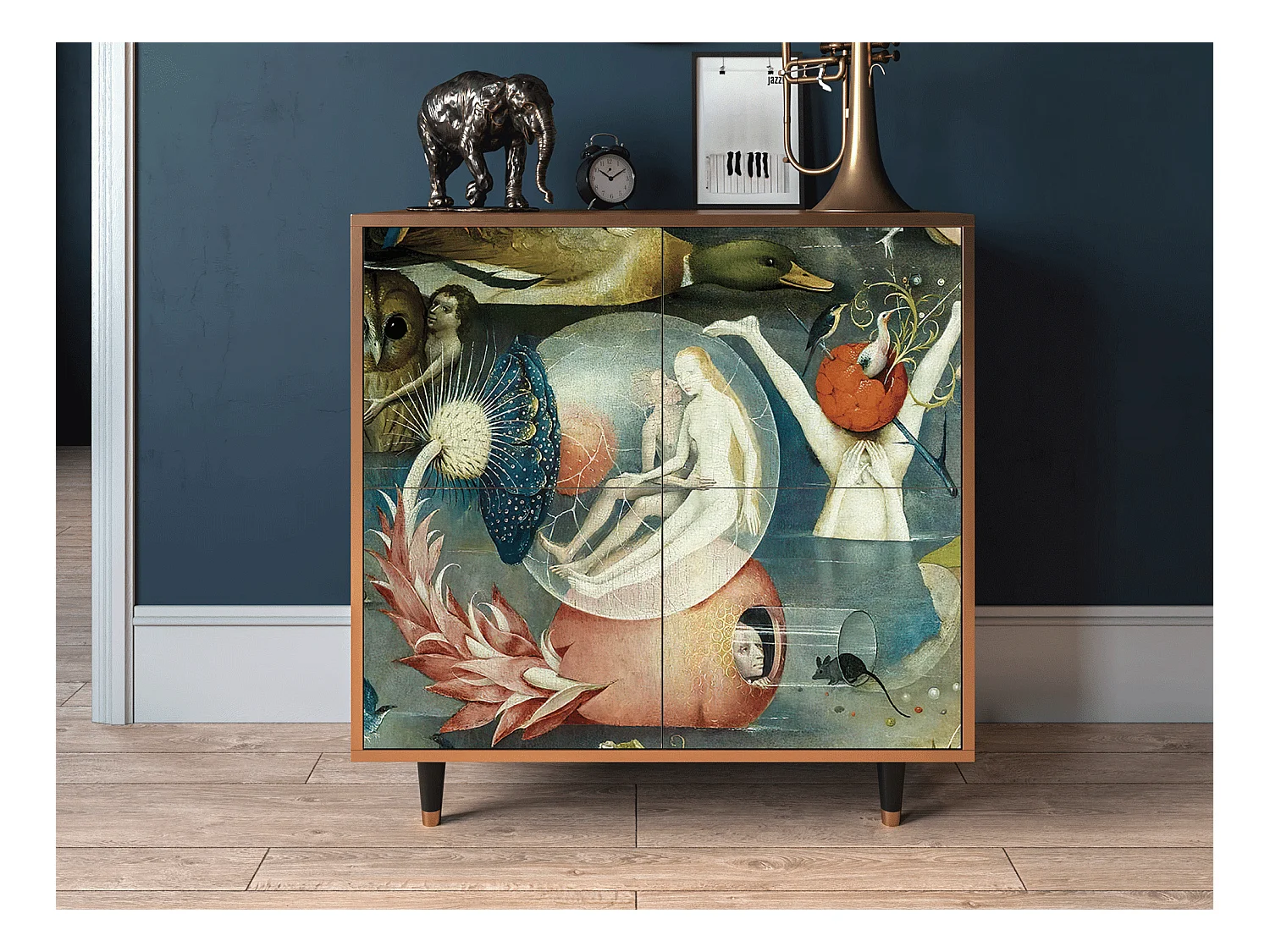 Kredens - 94x96x48 cm - BS3 - The Garden Of by Bosch, Orzech
