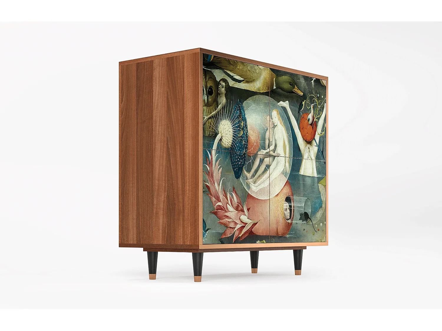 Kredens - 94x96x48 cm - BS3 - The Garden Of by Bosch, Orzech