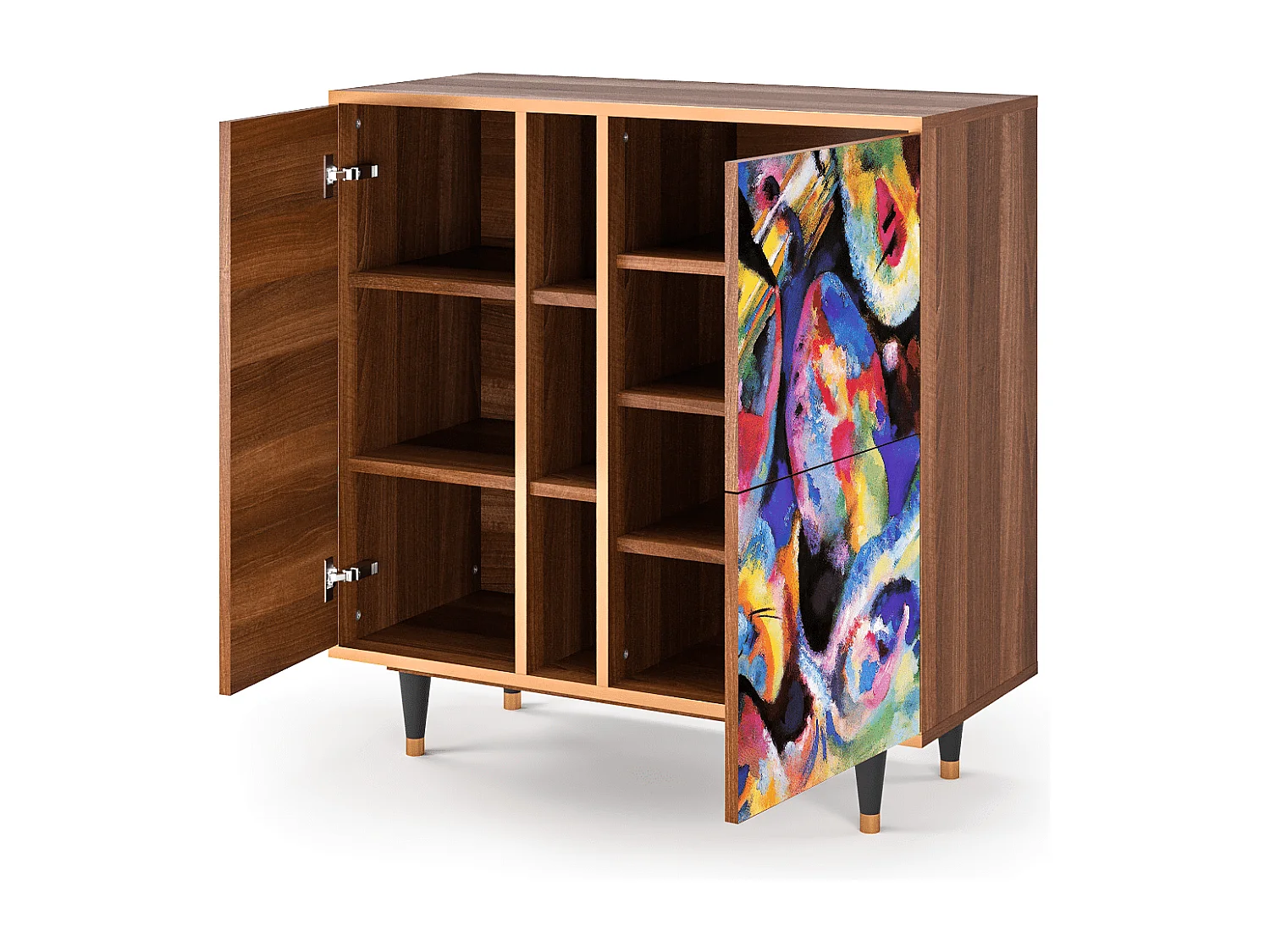 Buffet - 94х96х41 cm - BS5 - Kandinsky, Noyer