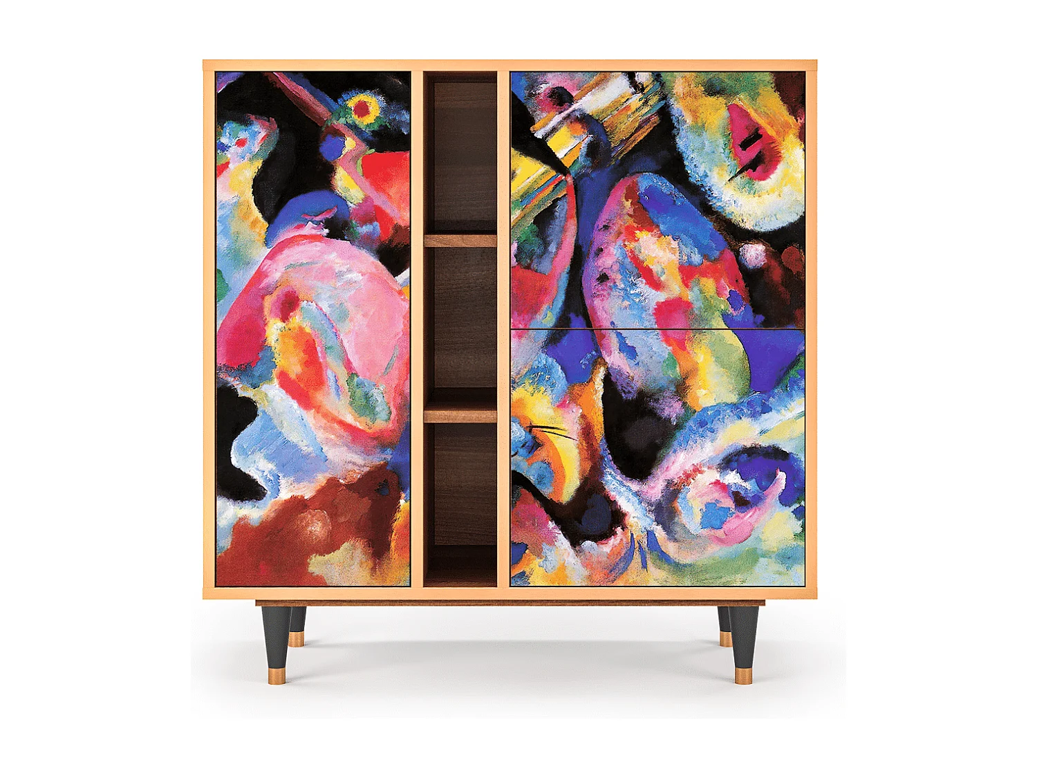 Buffet - 94х96х41 cm - BS5 - Kandinsky, Noyer