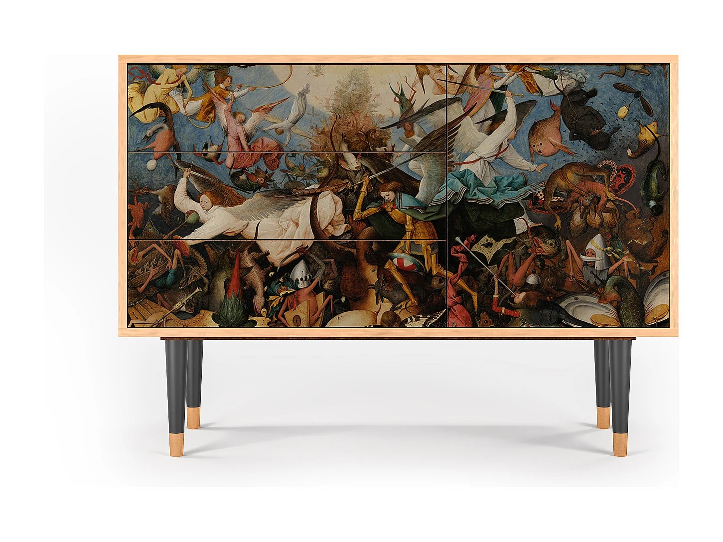 Aparador - 115х84х41 cm - S3 - The Fall, Nogal