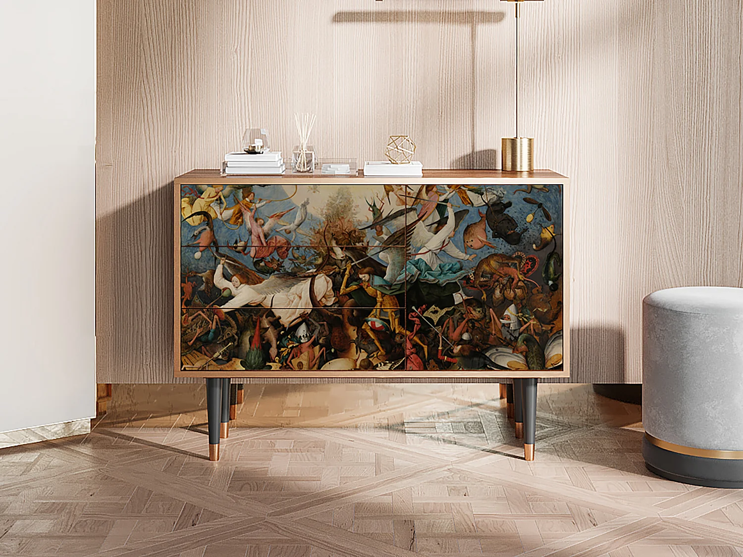 Credenza - 115х84х41 cm - S3 - The Fall, Noce