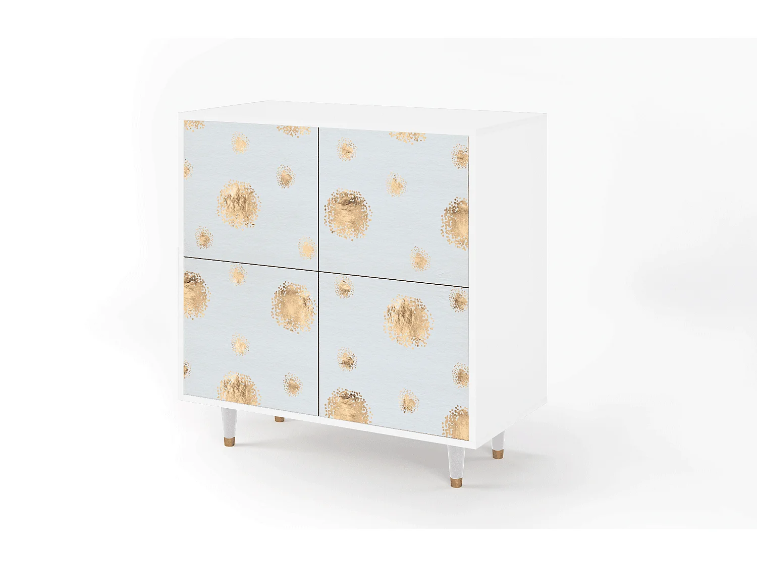 Aparador - 94x96x48 cm - BS3 - Sky Latte, Branco