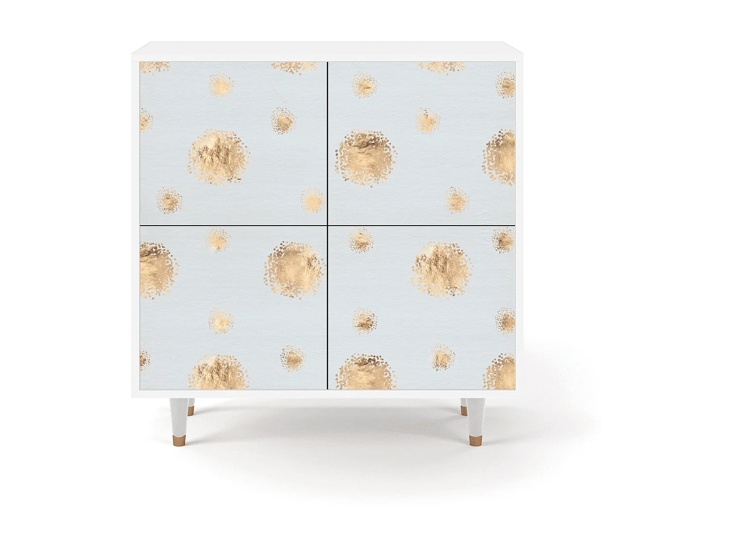 Buffet - 94x96x48 cm - BS3 - Sky Latte, Blanc