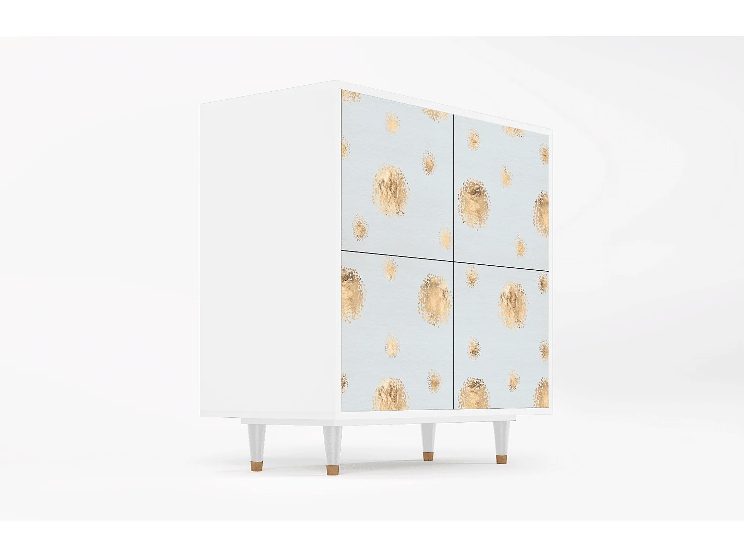 Buffet - 94x96x48 cm - BS3 - Sky Latte, Blanc