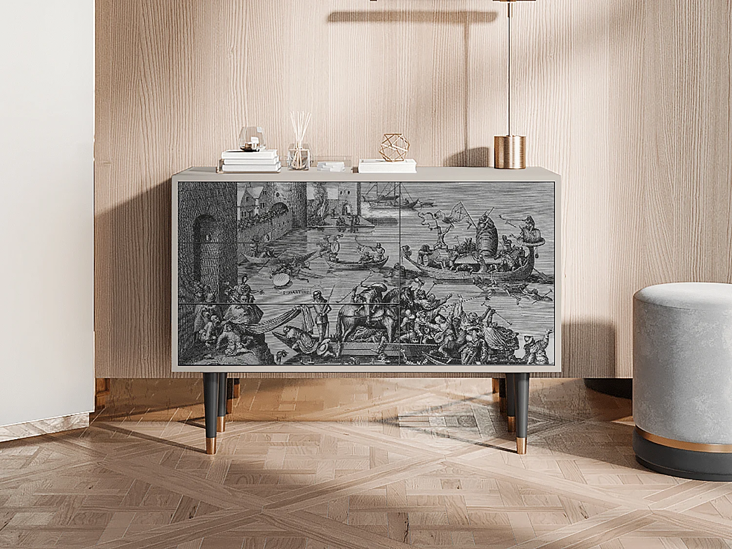 Dressoir - 115х84х41 cm - S3 - Saint Martin, Zand