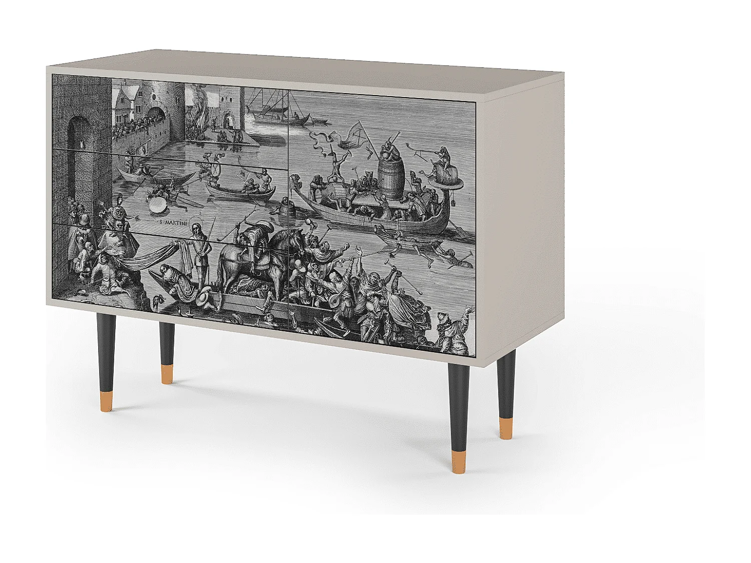 Dressoir - 115х84х41 cm - S3 - Saint Martin, Zand