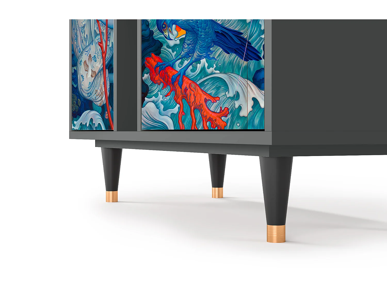 Buffet - 94х96х41 cm - BS5 - The Girl - James Jean, Anthracite