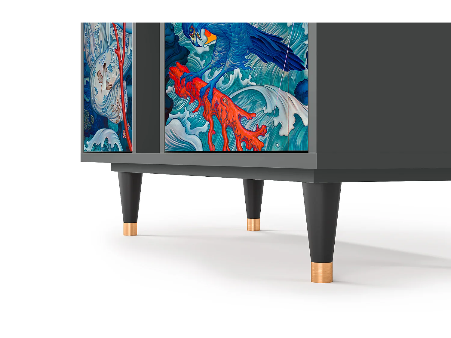 Buffet - 94х96х41 cm - BS5 - The Girl - James Jean, Anthracite