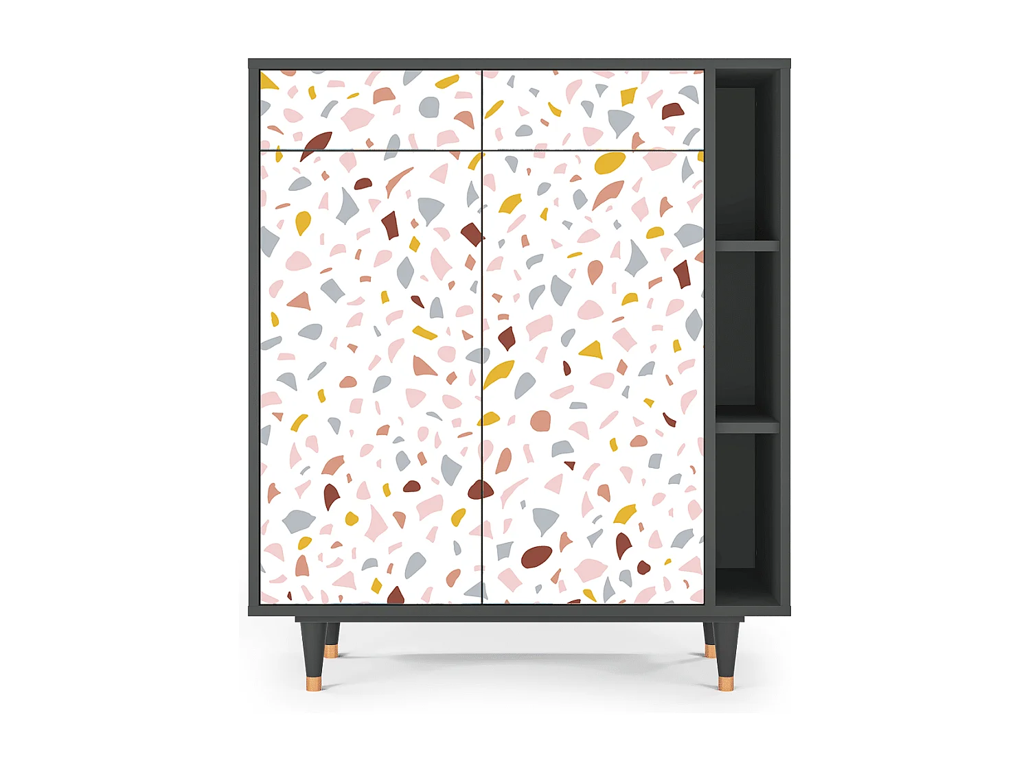 Credenza - 96х110х41 cm - BS6 - Marmelade Cheese, Antracite