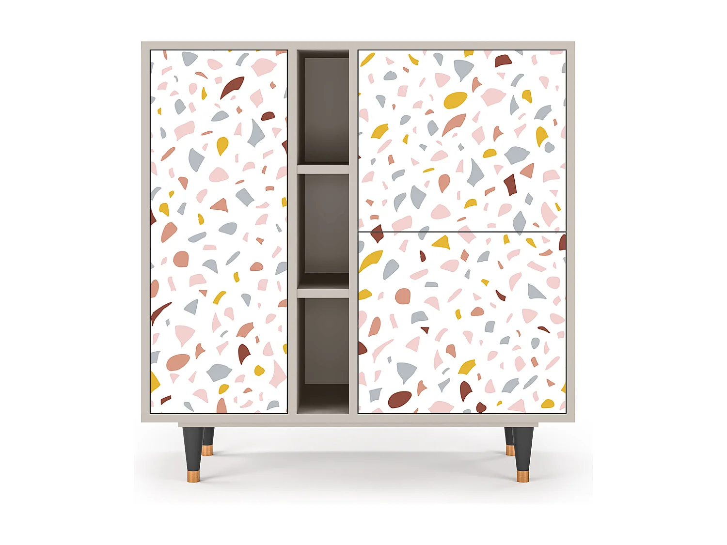 Credenza - 94х96х41 cm - BS5 - Marmelade Cheese, Sabbia