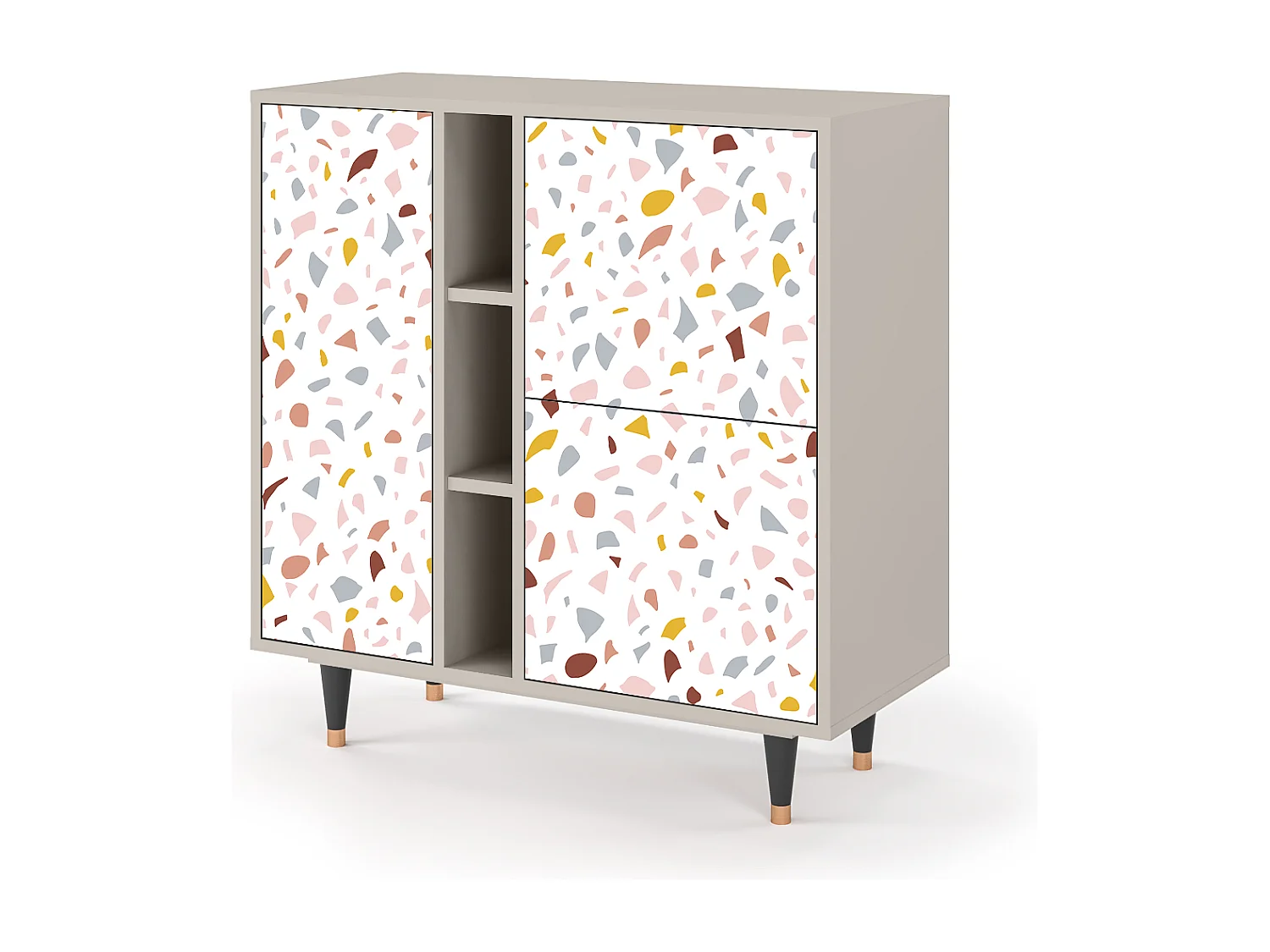 Credenza - 94х96х41 cm - BS5 - Marmelade Cheese, Sabbia