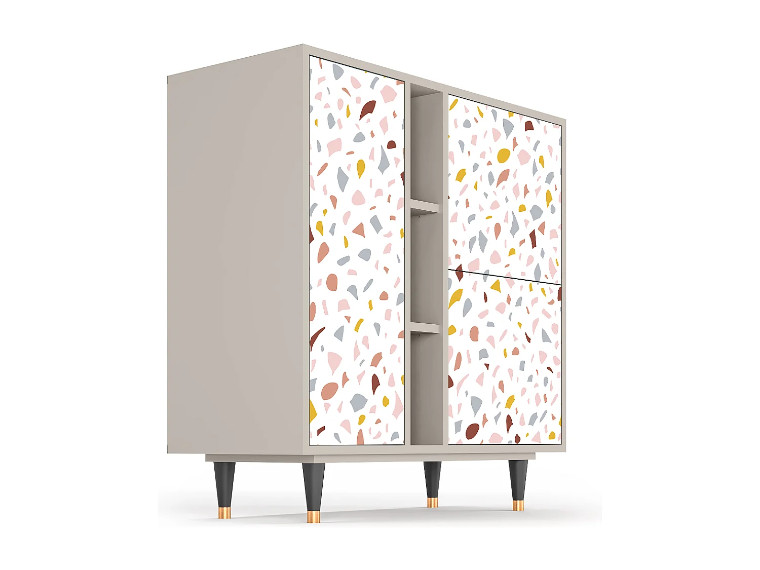 Credenza - 94х96х41 cm - BS5 - Marmelade Cheese, Sabbia