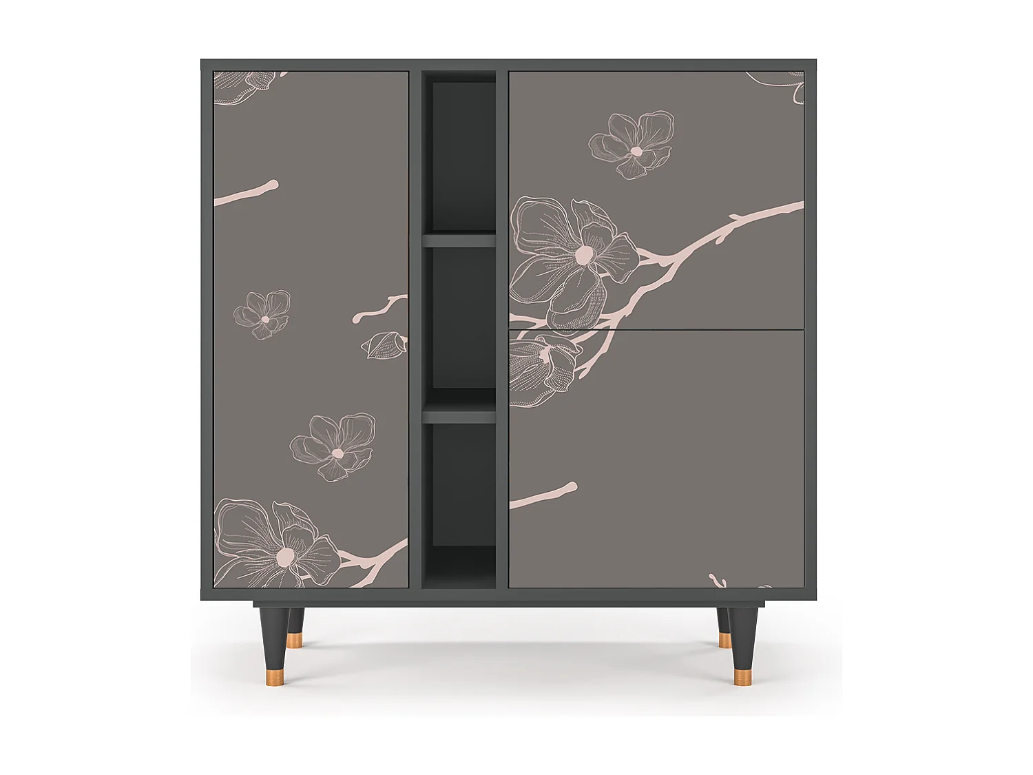 Buffet - 94х96х41 cm - BS5 - Cherry Blossom, Anthracite