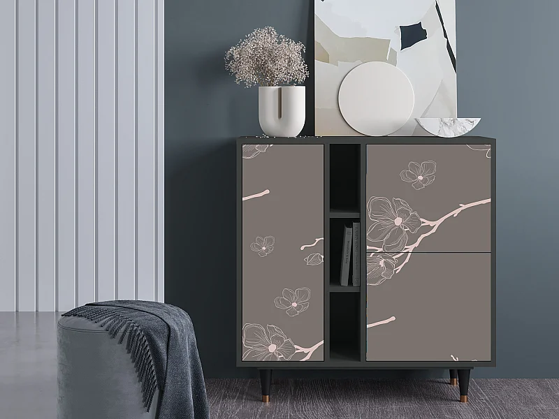 Buffet - 94х96х41 cm - BS5 - Cherry Blossom, Anthracite