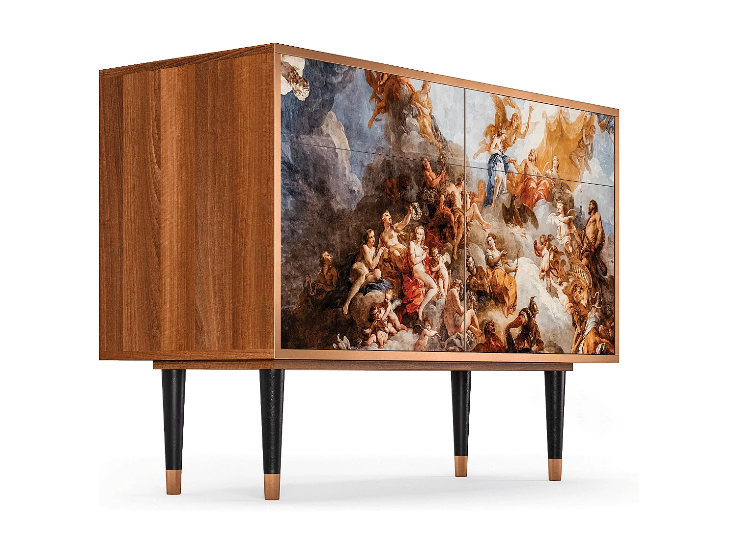 Buffet - 115x85x48 cm - BS4 - Versailles, Noyer
