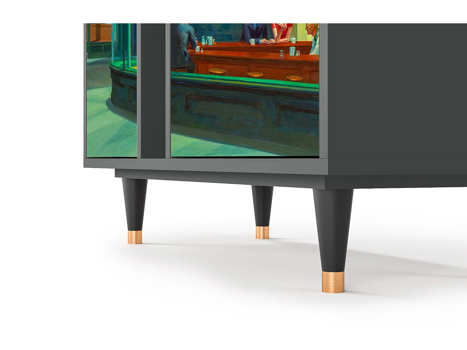 Buffet - 94х96х41 cm - BS5 - Nighthawks by Hopper, Anthracite