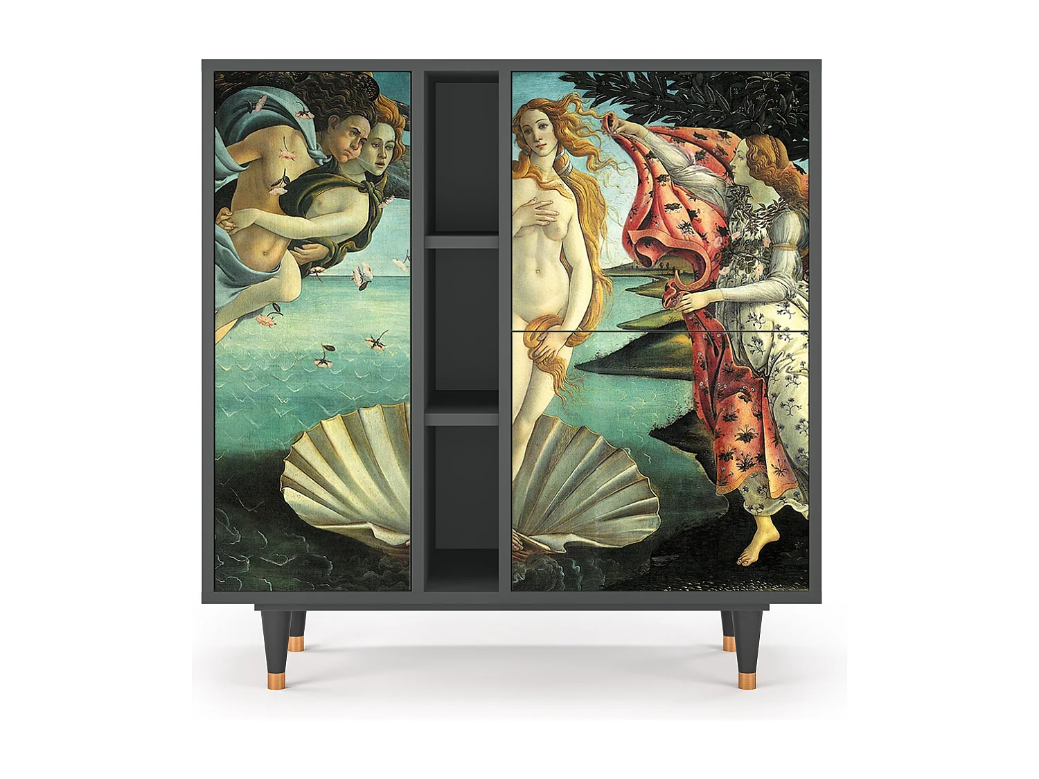 Buffet - 94х96х41 cm - BS5 - The Birth of Venus, Anthracite