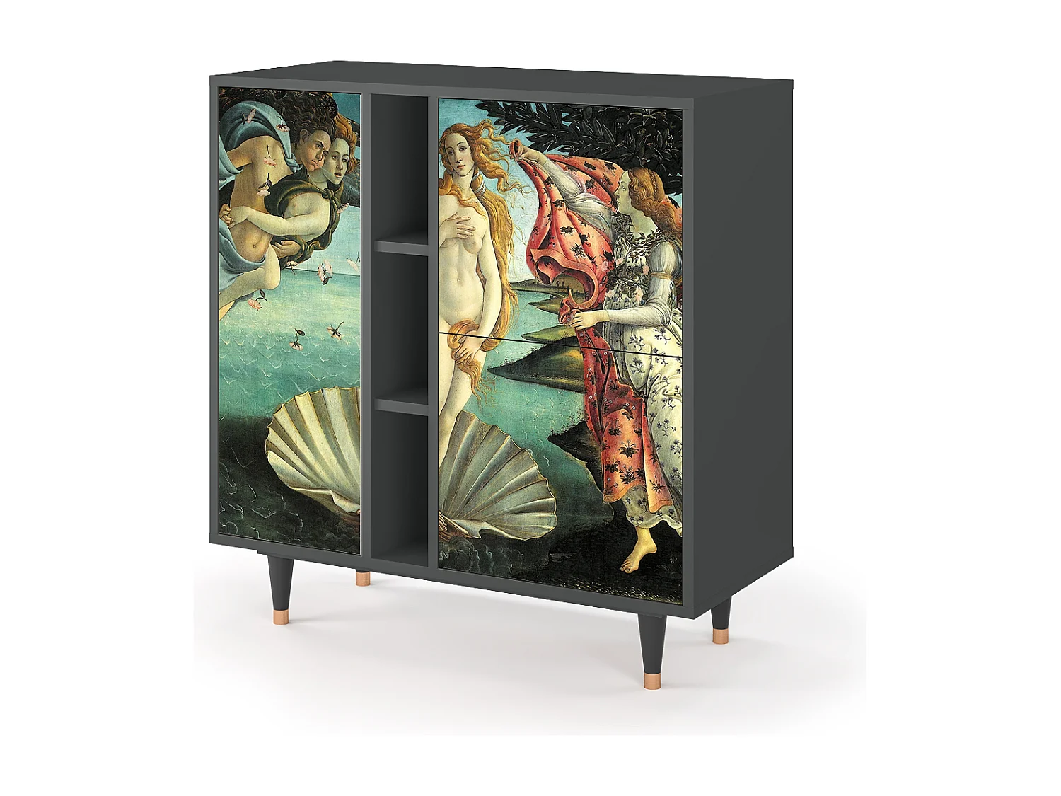 Buffet - 94х96х41 cm - BS5 - The Birth of Venus, Anthracite