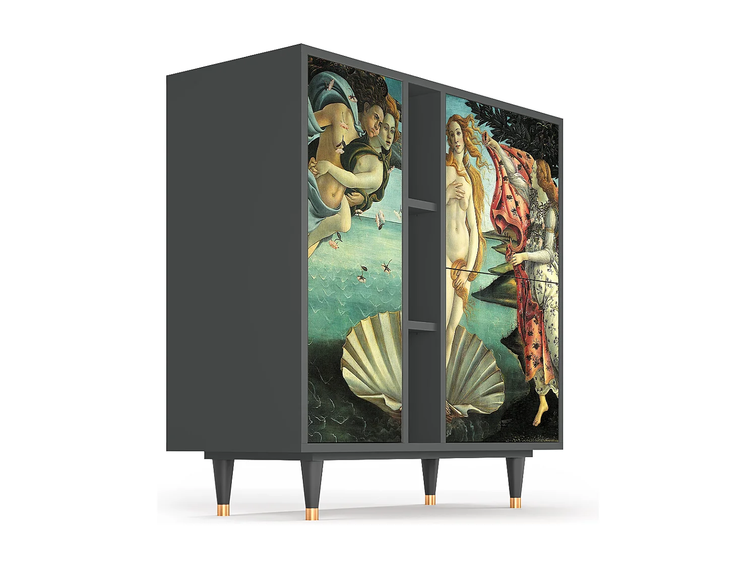Buffet - 94х96х41 cm - BS5 - The Birth of Venus, Anthracite