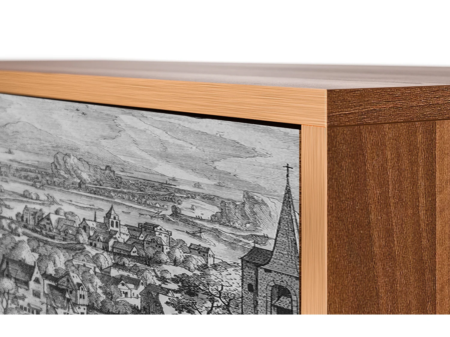 Buffet - 115х84х41 cm - S3 - Departure, Noyer