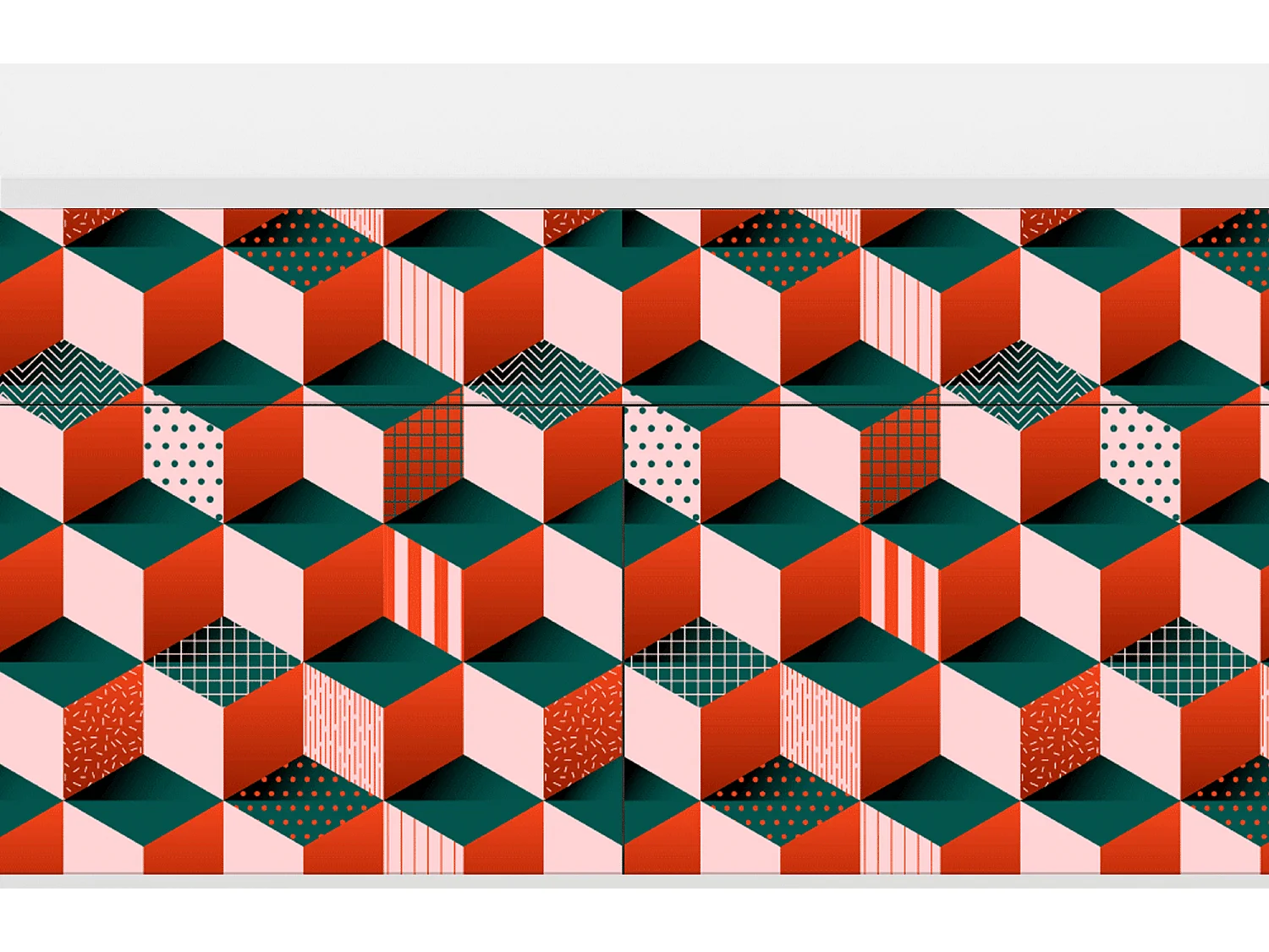 Sideboard - 115x85x48 cm - BS4 - Pepsi-Cola, Weiß