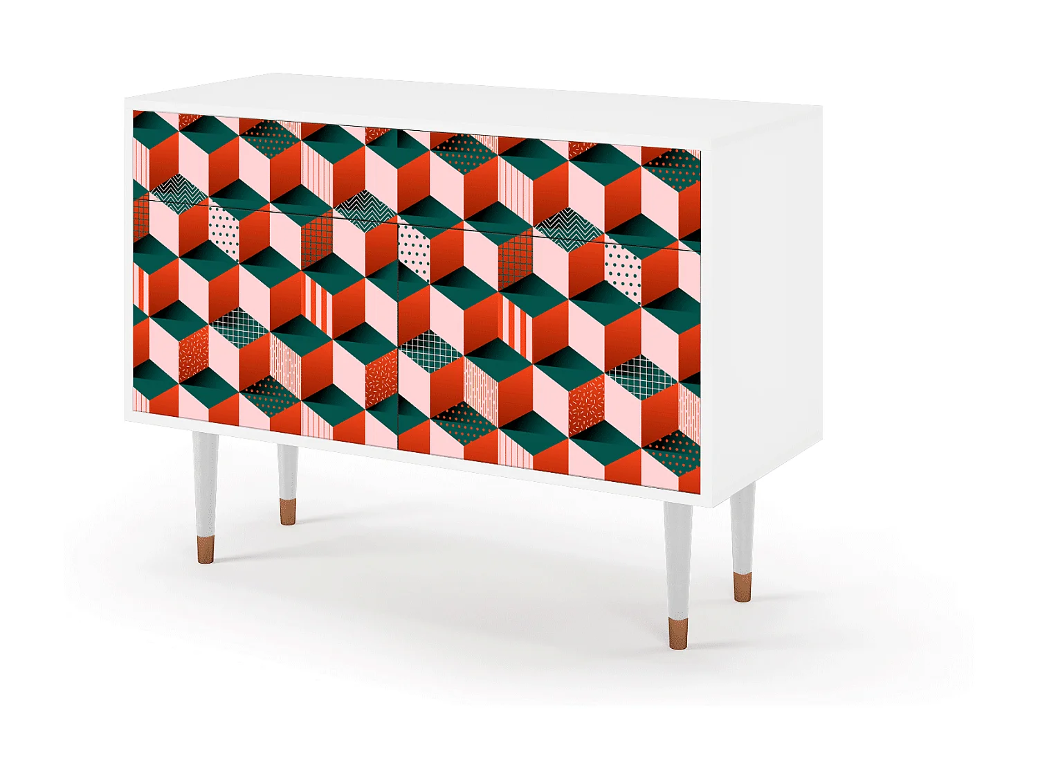 Buffet - 115x85x48 cm - BS4 - Pepsi-Cola, Blanc