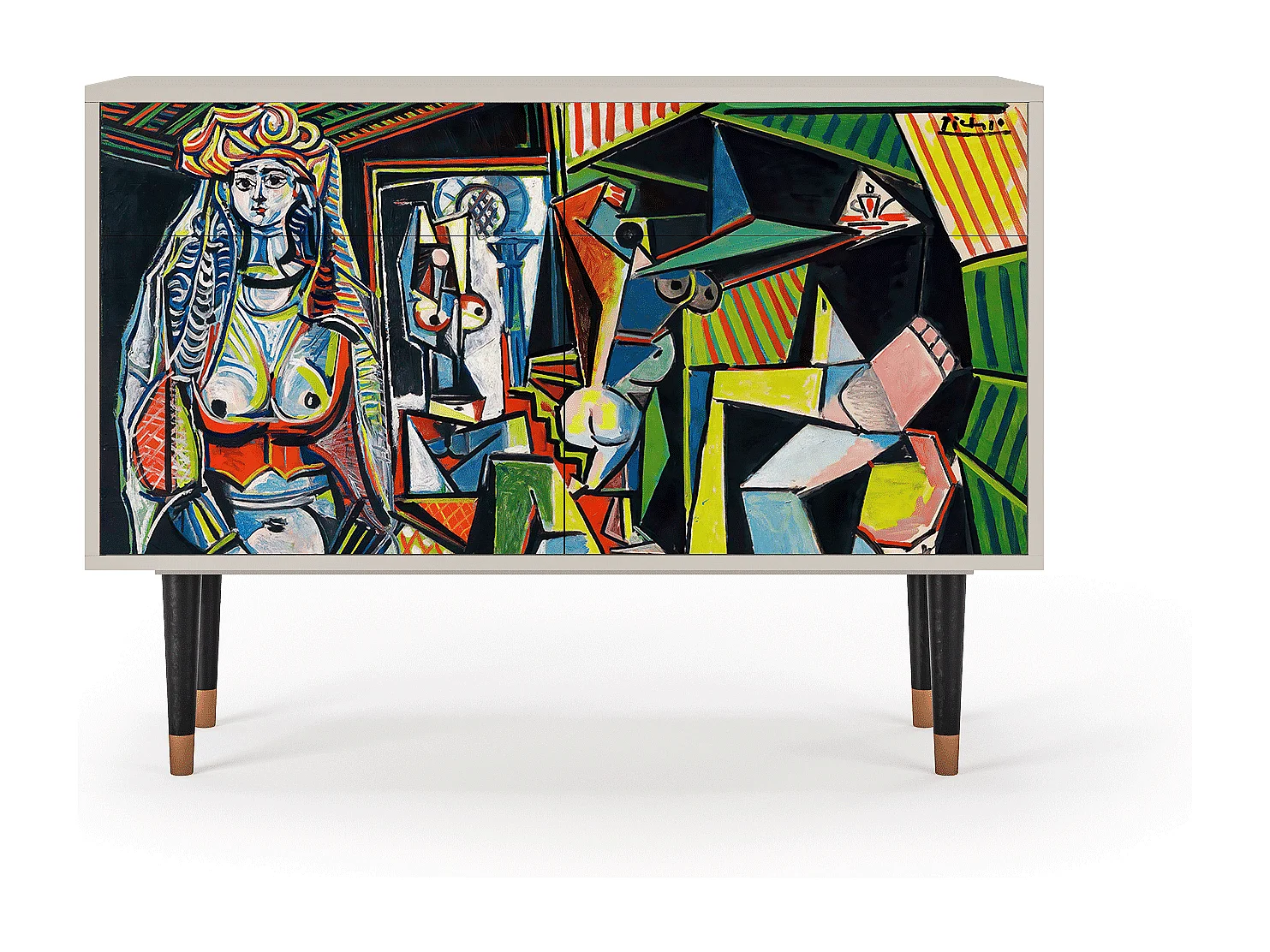 Buffet - 115x85x48 cm - BS4 - Women of Algiers, Sable