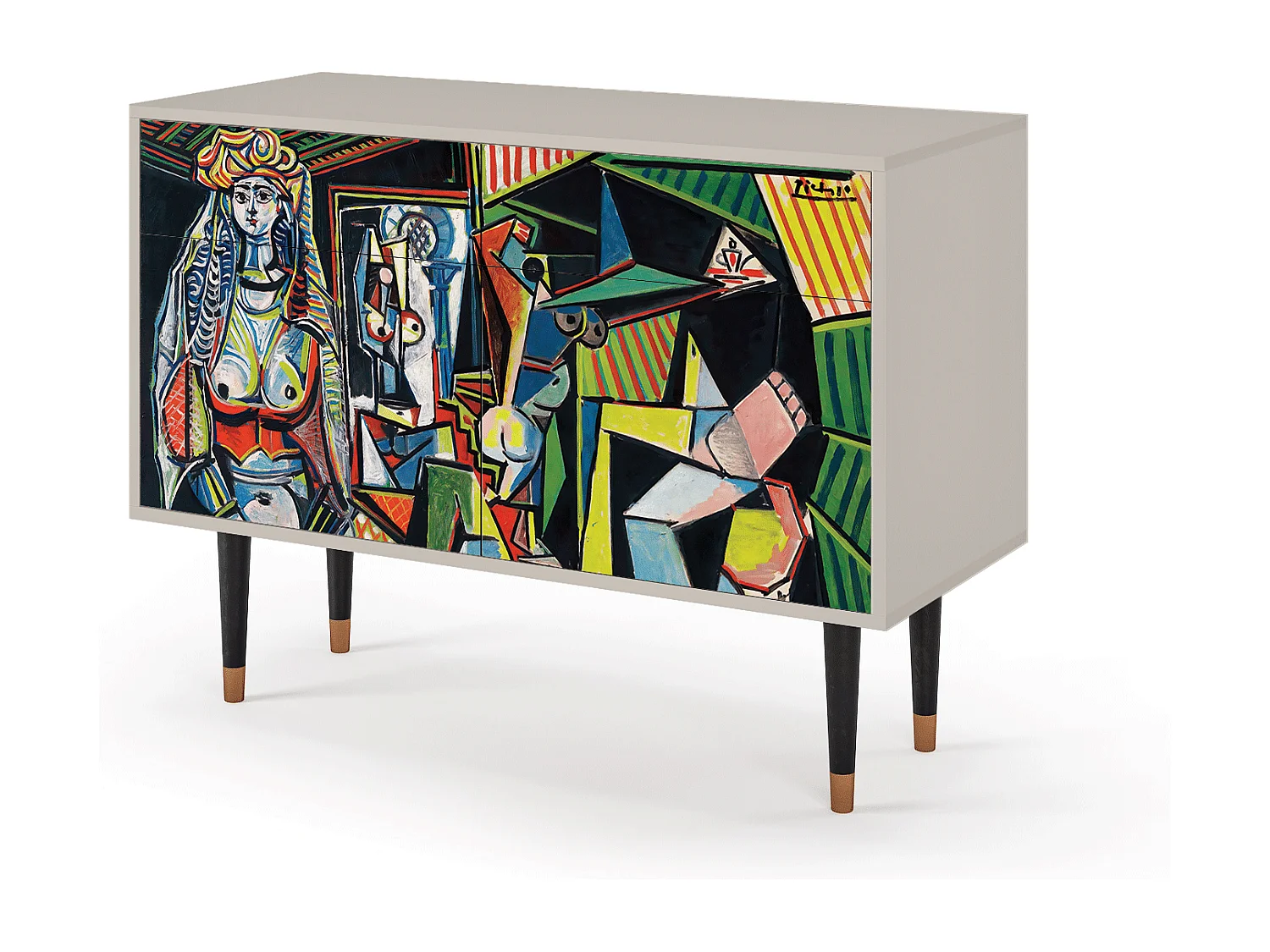 Buffet - 115x85x48 cm - BS4 - Women of Algiers, Sable