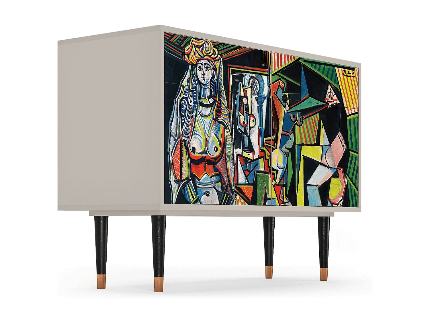 Buffet - 115x85x48 cm - BS4 - Women of Algiers, Sable