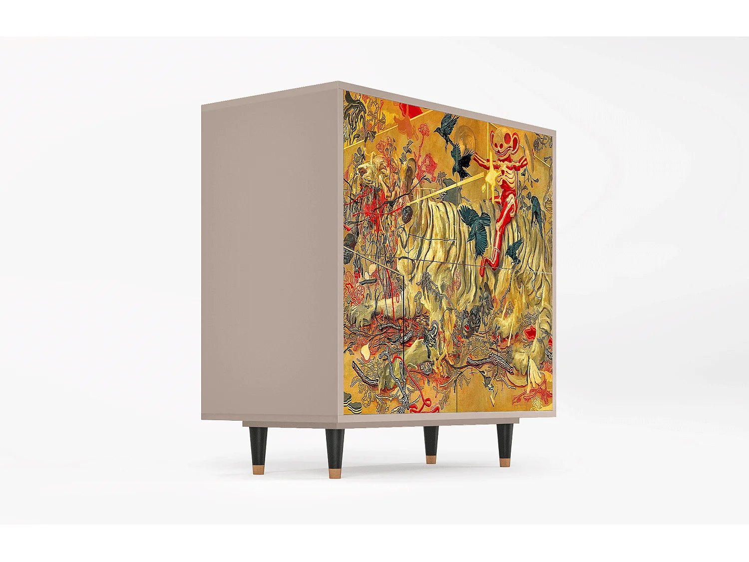 Buffet - 94x96x48 cm - BS3 - Blood by James Jean, Latte