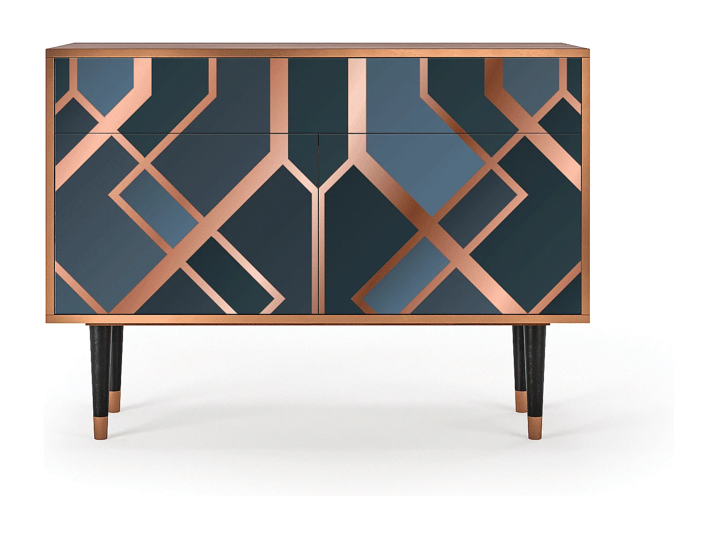 Credenza - 115x85x48 cm - BS4 - Ashy 1920', Noce