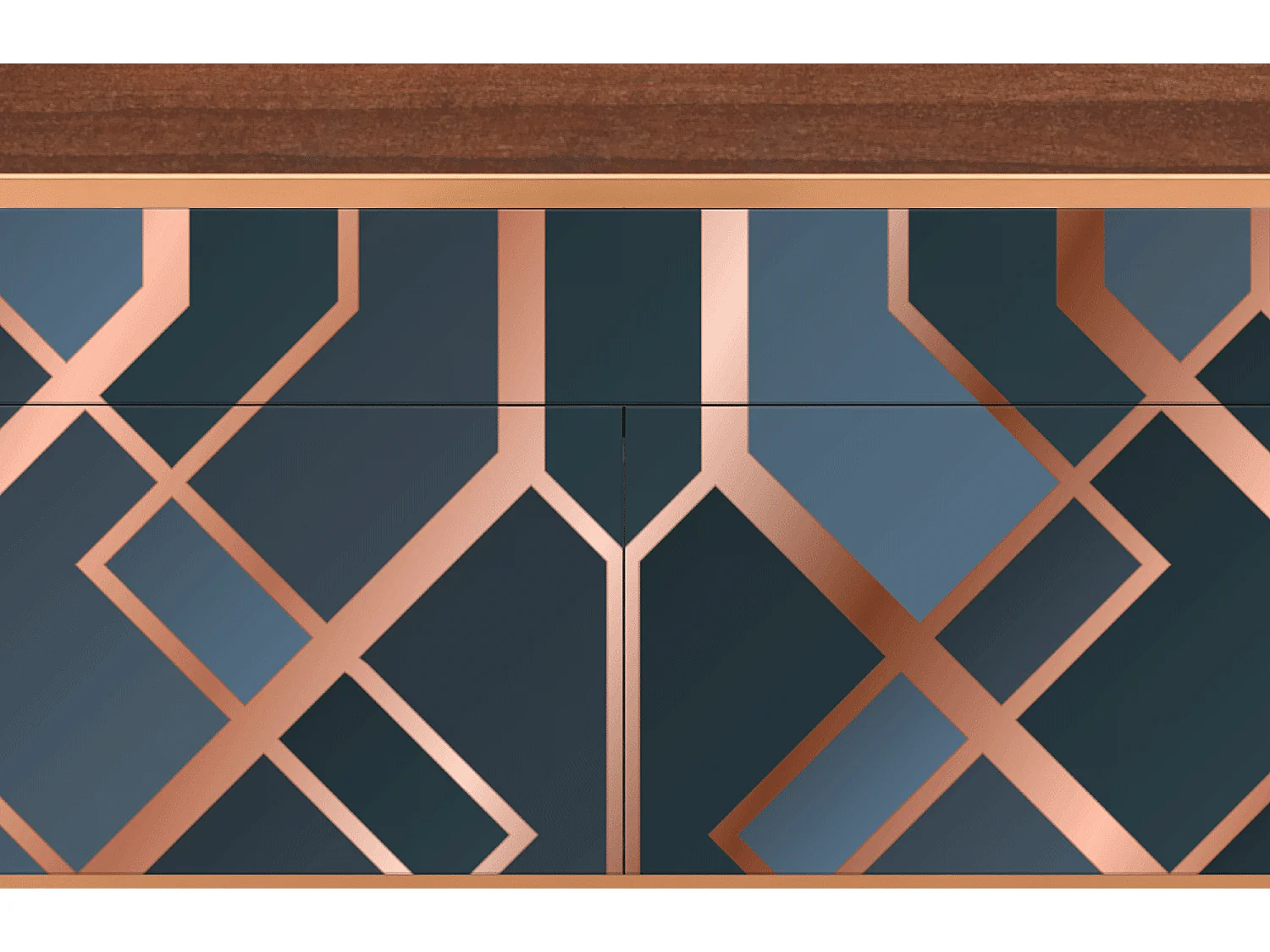 Credenza - 115x85x48 cm - BS4 - Ashy 1920', Noce