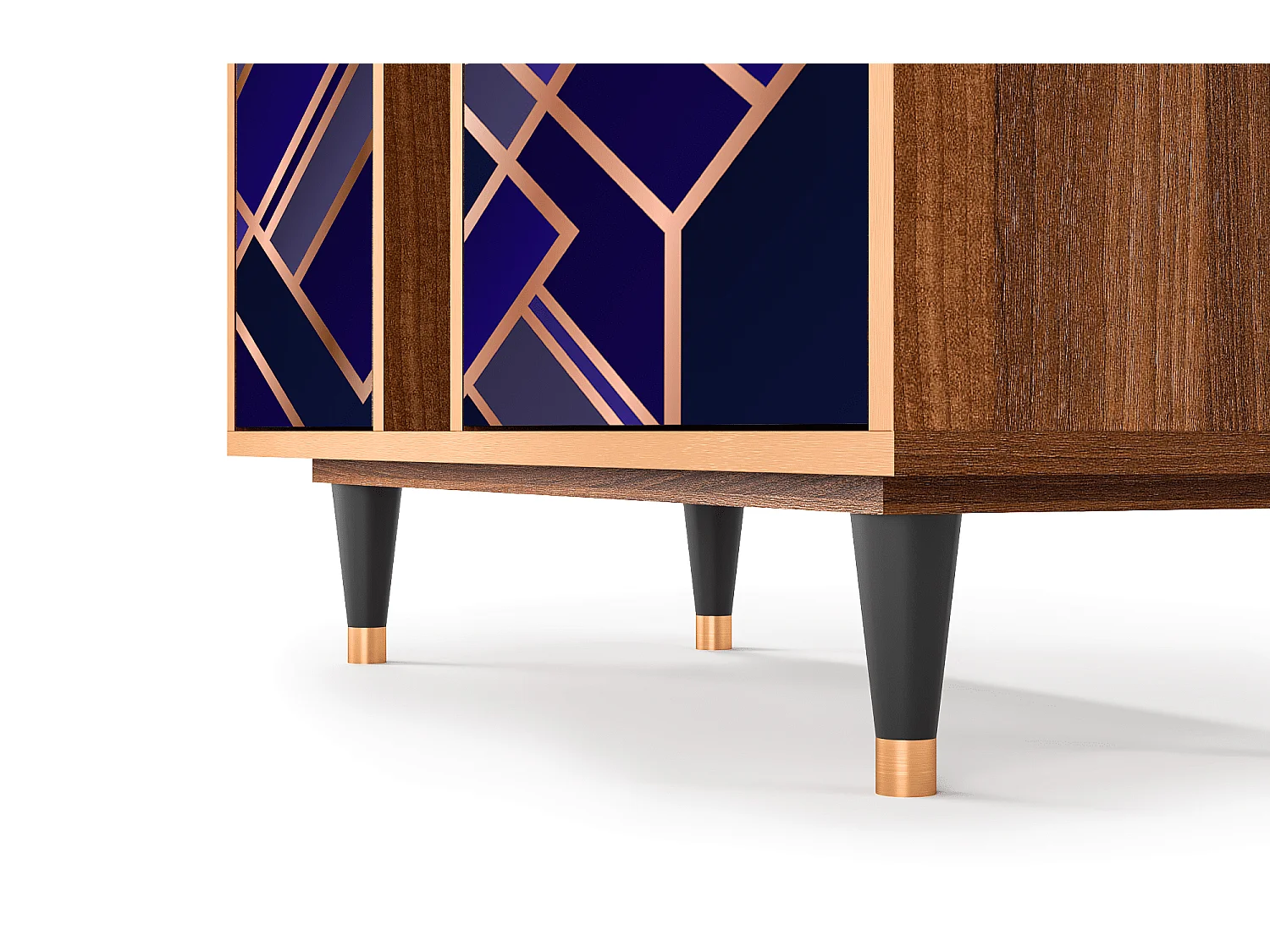 Buffet - 94х96х41 cm - BS5 - Aquamarine Getsby, Noyer