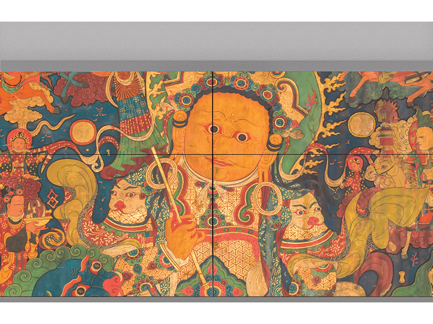 Credenza - 115x85x48 cm - BS4 - God by Vaisravana , Grigio