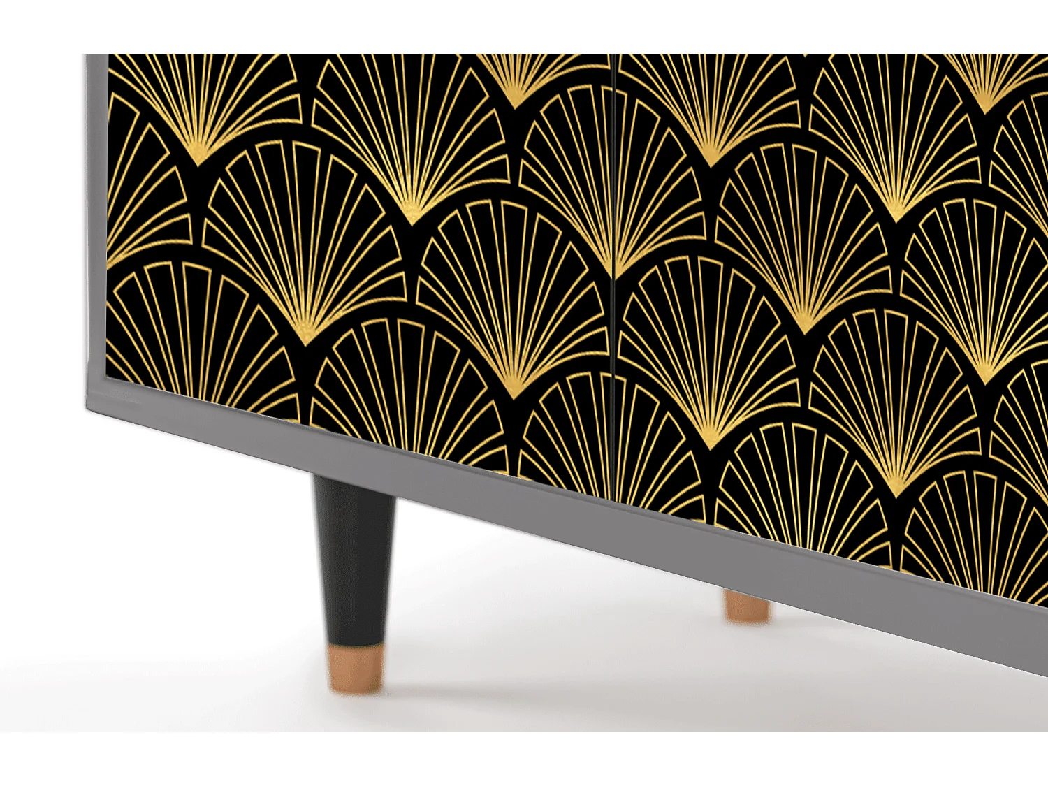 Aparador - 94x96x48 cm - BS3 - Bird of Juno, Cinza