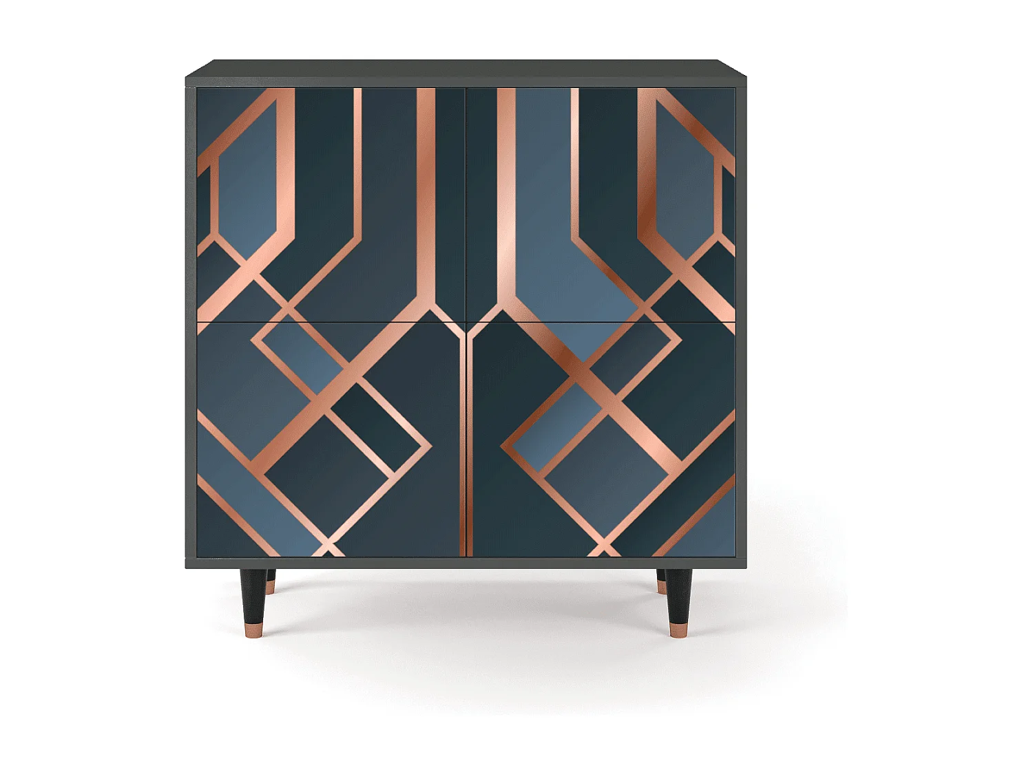 Dressoir - 94x96x48 cm - BS3 - Ashy 1920', Antraciet