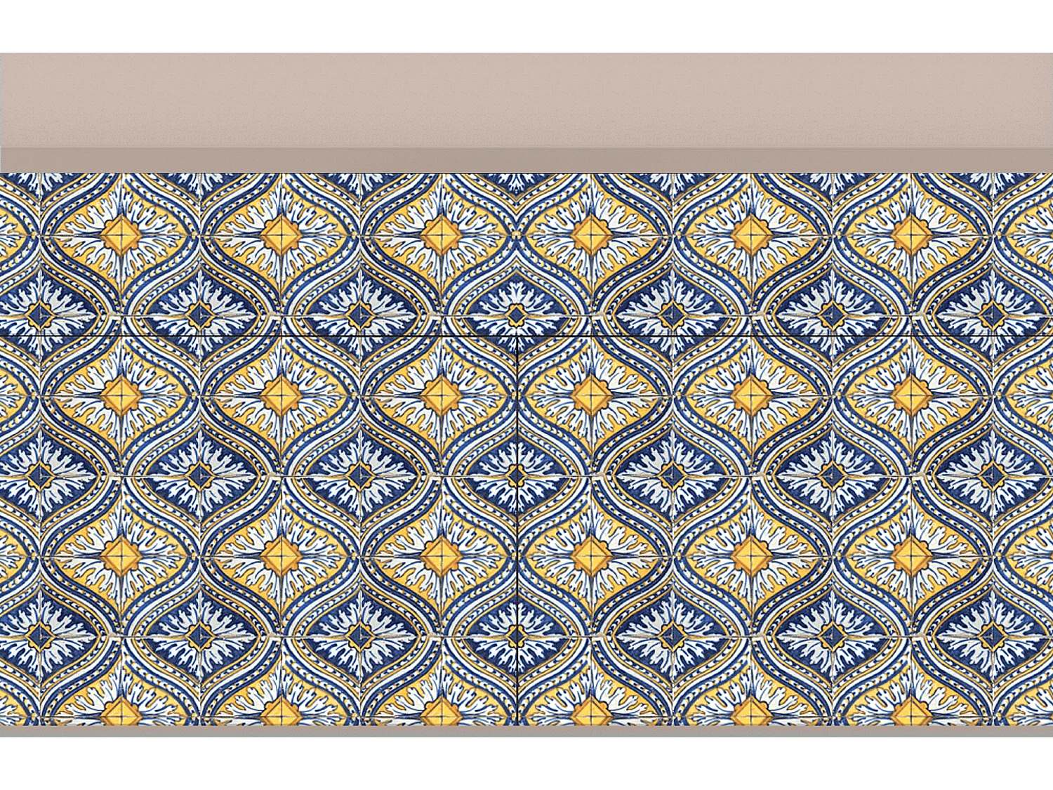 Buffet - 115x85x48 cm - BS4 - Illusory Pattern, Latte