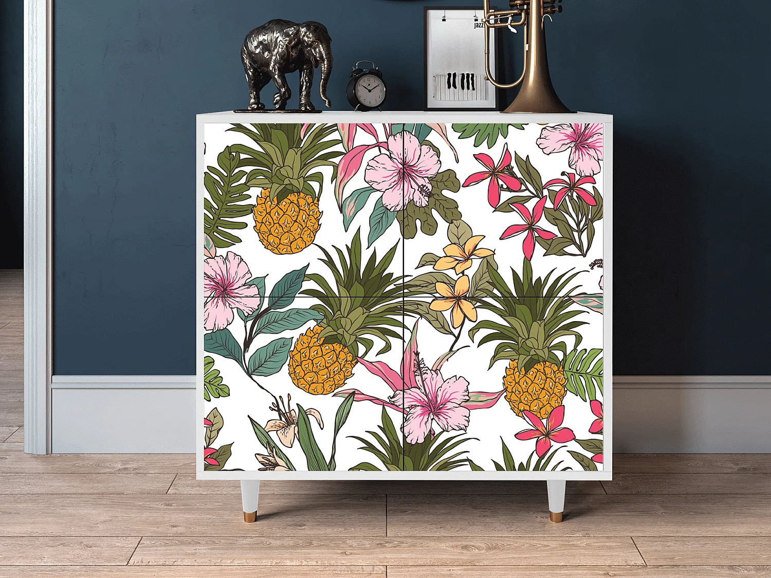 Buffet - 94x96x48 cm - BS3 - Estival Fruit, Blanc