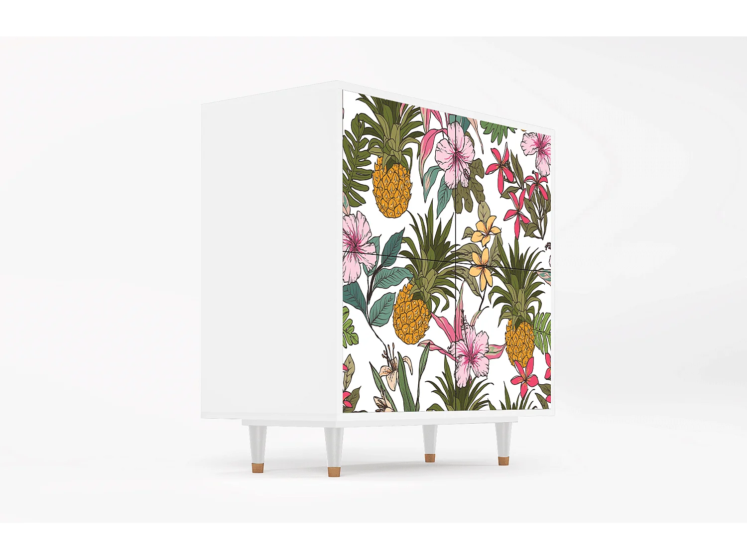 Buffet - 94x96x48 cm - BS3 - Estival Fruit, Blanc