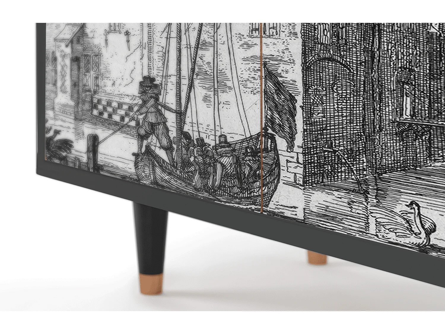 Aparador - 94x96x48 cm - BS3 - Castle by Breugel, Antracite