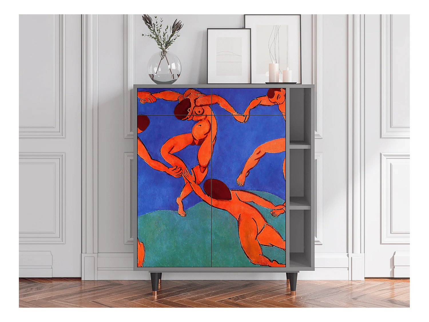 Sideboard - 96х110х41 cm - BS6 - The Dance by Matisse , Grau