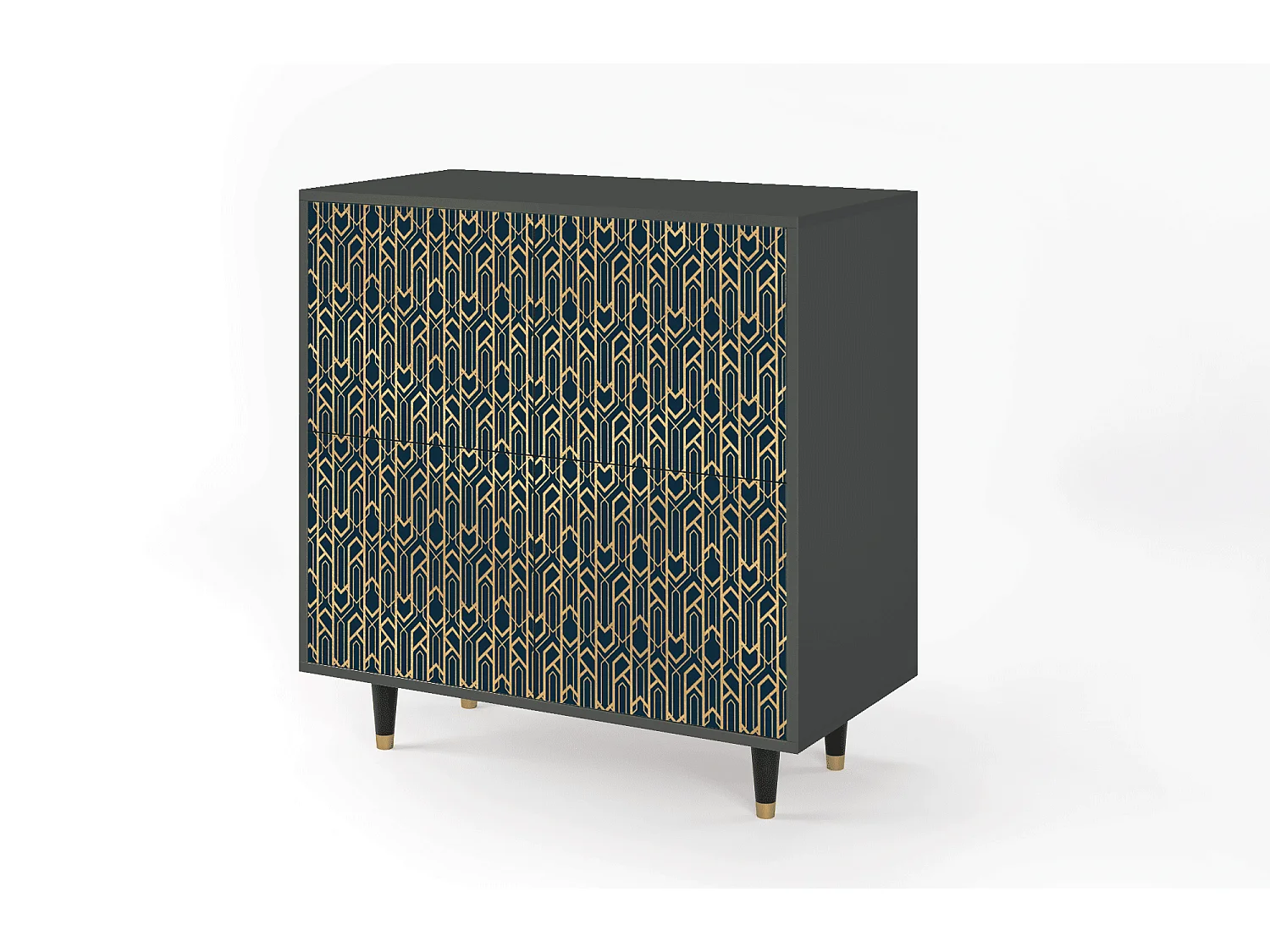 Dressoir - 94x96x48 cm - BS3 - Golden Empire, Antraciet