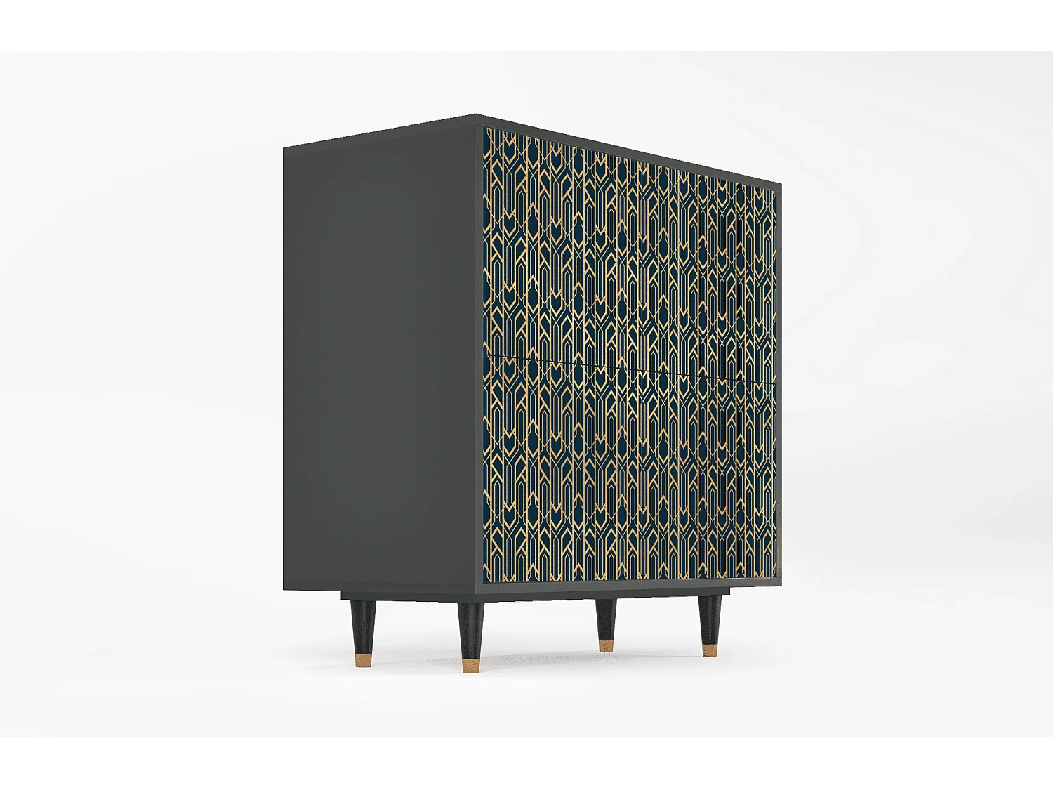 Buffet - 94x96x48 cm - BS3 - Golden Empire, Anthracite